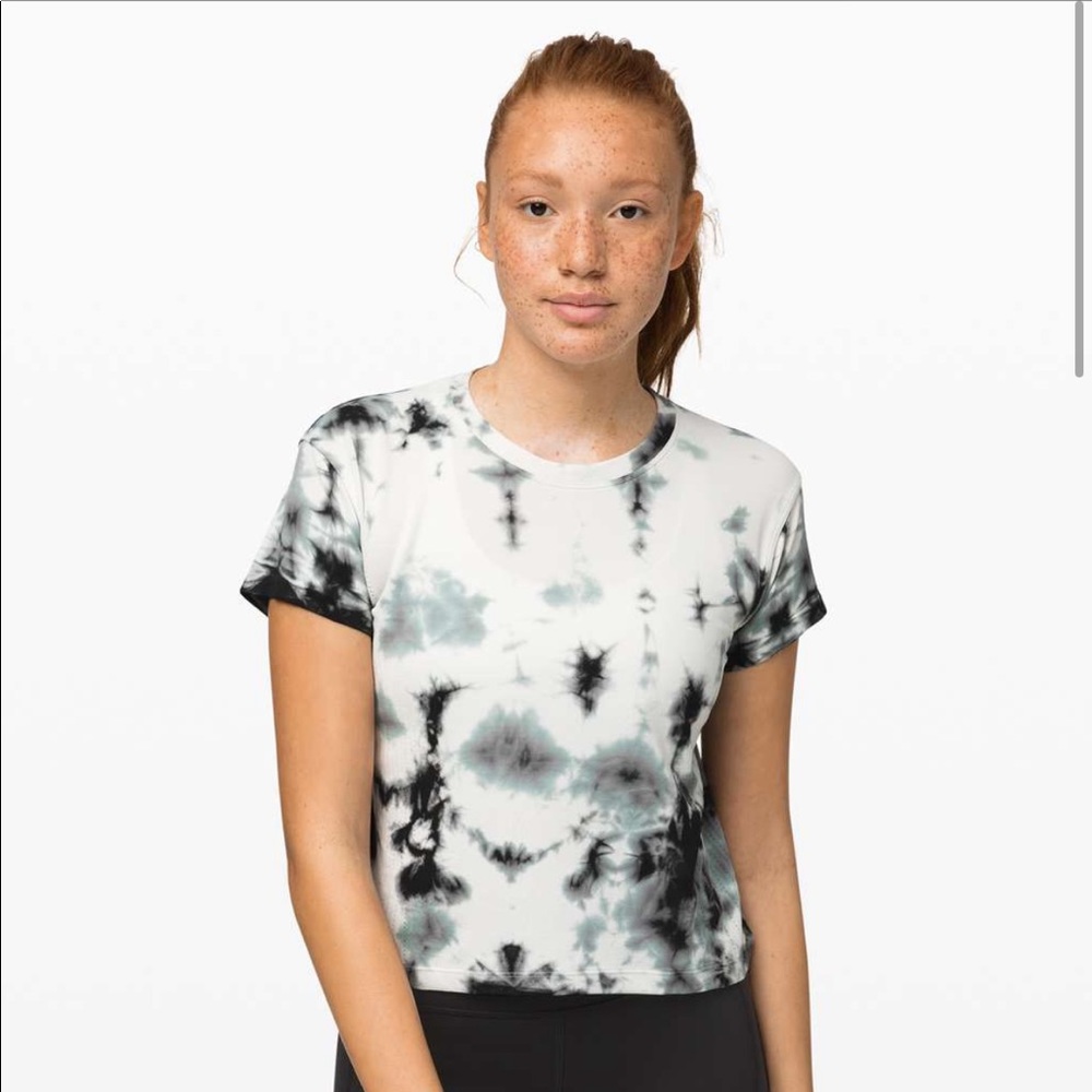 Lululemon Train to Be Short Sleeve *Shibori